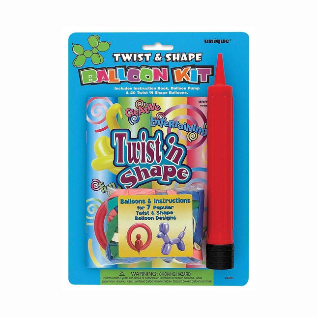 Balloons Pump Book Kit - SKU:4900 - UPC:011179049004 - Party Expo