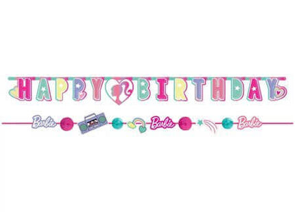 Barbie - Dream Together Happy Birthday Banner Kit - SKU:122751 - UPC:192937245040 - Party Expo