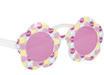 Barbie - Flower Shape Novelty Glasses (4ct) - SKU:47748 - UPC:011179477487 - Party Expo