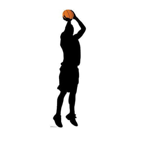 Basketball Player Shooting Cardboard Standee - SKU:2399 - UPC:082033023997 - Party Expo