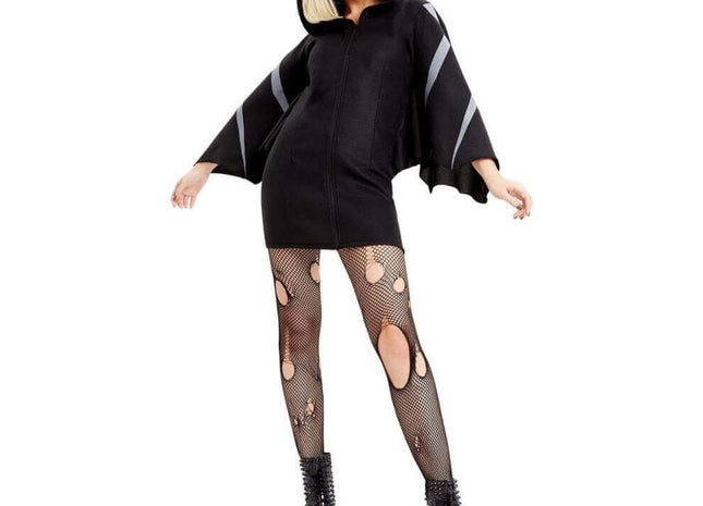 Bat Zip Up Dress (Medium) - SKU:50941M - UPC:5020570537190 - Party Expo