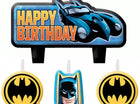 Batman Birthday Candle Set - SKU:171386 - UPC:013051486778 - Party Expo