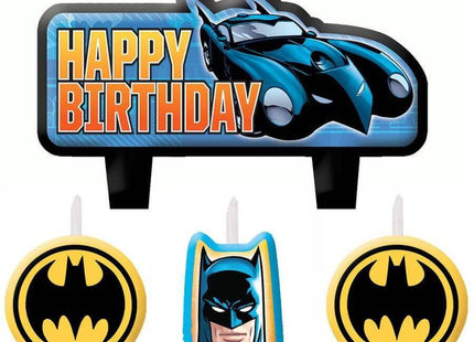 Batman Birthday Candle Set - SKU:171386 - UPC:013051486778 - Party Expo