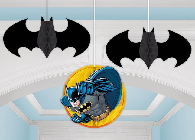 Batman Honeycomb Decoration - SKU:291386 - UPC:013051598365 - Party Expo