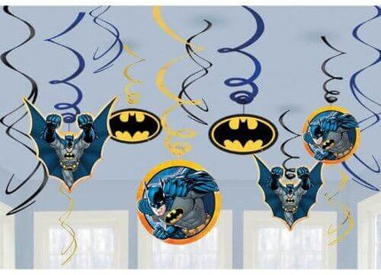 Batman Swirl Pack Decoration - SKU:671386 - UPC:013051481551 - Party Expo