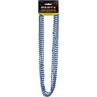 Bead Necklace-Blue Metallic - SKU:95116 - UPC:011179951161 - Party Expo