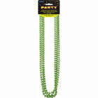 Bead Necklace-Lime Green - SKU:95141 - UPC:011179951413 - Party Expo