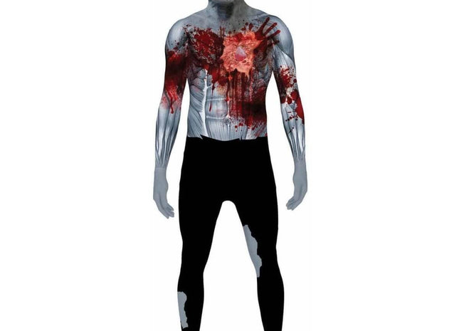 Beating Heart Zombie Morphsuilt - Large - SKU:78-0144L - UPC:887513005483 - Party Expo