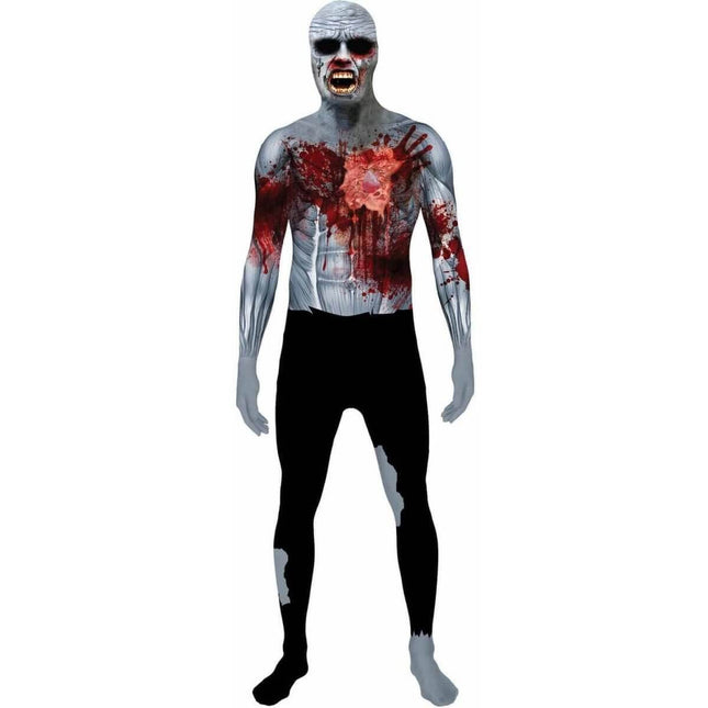 Beating Heart Zombie Morphsuilt - Large - SKU:78-0144L - UPC:887513005483 - Party Expo