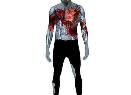 Beating Heart Zombie Morphsuilt - XLarge - SKU:78-0144XL - UPC:887513005490 - Party Expo
