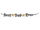 Best Dad Ever Banner - SKU:F98425 - UPC:749567984254 - Party Expo