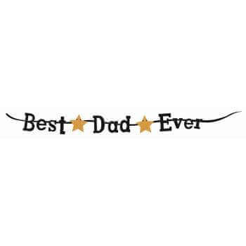 Best Dad Ever Banner - SKU:F98425 - UPC:749567984254 - Party Expo