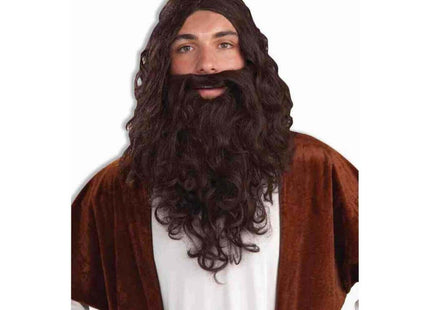 Biblical Wig & Beard Set - SKU:58216 - UPC:721773582165 - Party Expo