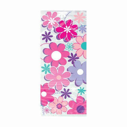 Birthday Blossom Cello Bags - SKU:40290 - UPC:011179402908 - Party Expo