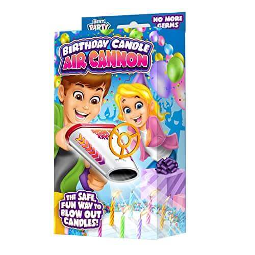 Birthday Candle Air Cannon - SKU:3320 - UPC:641585033207 - Party Expo