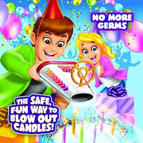 Birthday Candle Air Cannon - SKU:3320 - UPC:641585033207 - Party Expo