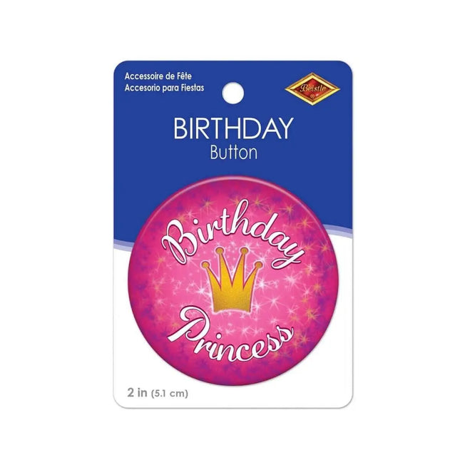 Princess Button Princesses Collection of Party Supplies from Disney | Party Expo