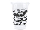 Black Bats Halloween 16 oz. Plastic Party Cups 8 count) - SKU:77056 - UPC:011179770564 - Party Expo
