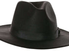 Black Fedora Hat - SKU:30205 OS - UPC:843248147805 - Party Expo
