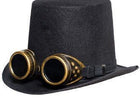 Black Hat With Goggles - SKU:28717 OS - UPC:843248105072 - Party Expo