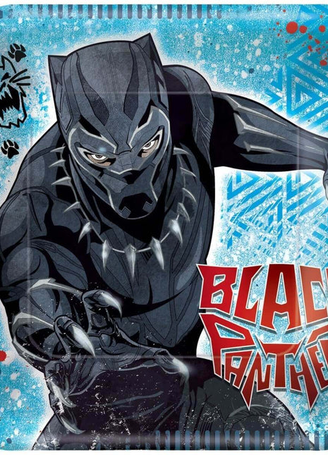 Black Panther - 7" Square Dessert Plates (8ct) - SKU: - UPC:013051812355 - Party Expo
