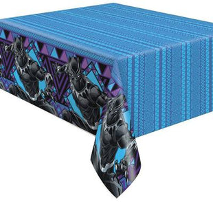 Black Panther Plastic Tablecover - SKU:29693 - UPC:011179296934 - Party Expo