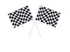 Black & White Check Flag - SKU:080046810- - UPC:073525034867 - Party Expo