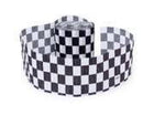 Black & White Check Print Streamer - SKU:071581- - UPC:073525494760 - Party Expo