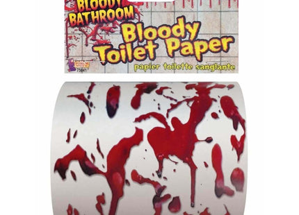 Bloody Bathroom Toilet Paper - SKU:75041 - UPC:721773750410 - Party Expo