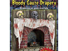 Bloody Gauze Drape - 2'x15' - SKU:75081 - UPC:721773750816 - Party Expo