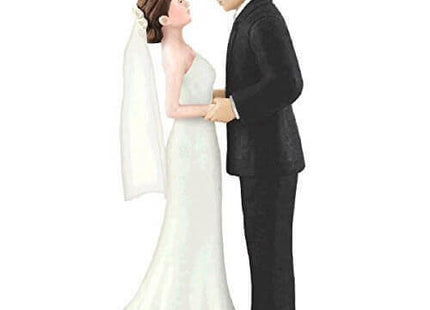 Bride & Groom Cake Topper for Wedding Cake - SKU:100004 - UPC:013051539566 - Party Expo