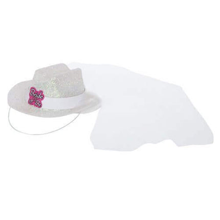 Bride To Be Mini Cowboy Hat - SKU:62164 - UPC:011179621644 - Party Expo