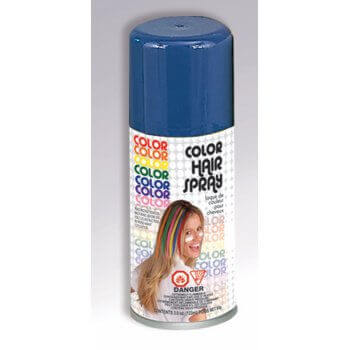 Bright Color Hairspray - Blue - SKU:51623 - UPC:721773516238 - Party Expo