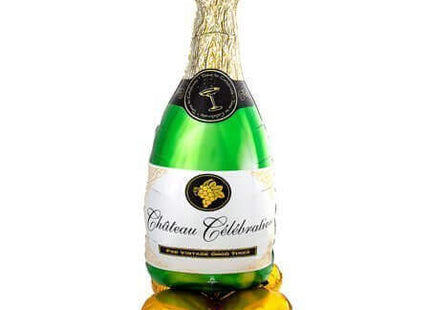 Bubbly Wine Bottle Airloonz - SKU:A8-3120 - UPC:026635831208 - Party Expo
