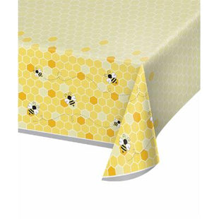 Bumblebee Baby - Plastic Tablecover - SKU:340216 - UPC:039938622367 - Party Expo