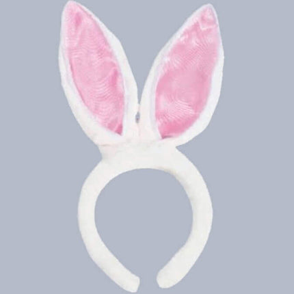 Bunny Ears Headband - SKU:ZE-BUEAR - UPC:097138670809 - Party Expo