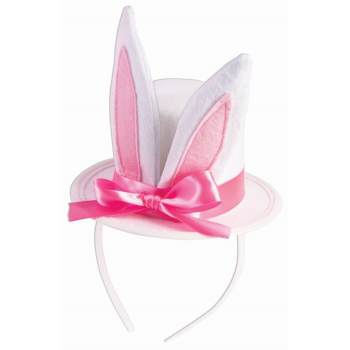 Bunny Top Hat Headband - SKU: - UPC:721773784781 - Party Expo