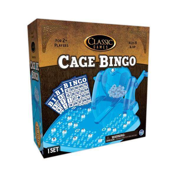 Cage Bingo In Deluxe Game Box - SKU:1064 - UPC:686141010643 - Party Expo