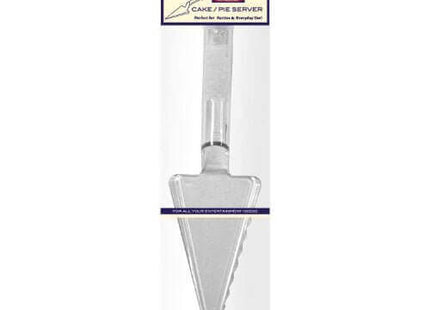 Cake Server Clear - SKU:N111221 - UPC:098382311210 - Party Expo