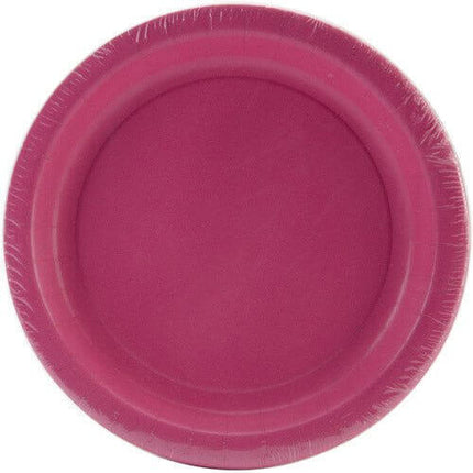 Candy Pink 7" Plate - SKU:793042B - UPC:073525740096 - Party Expo