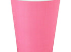 Candy Pink 9oz Cup - SKU:563042B - UPC:073525740133 - Party Expo