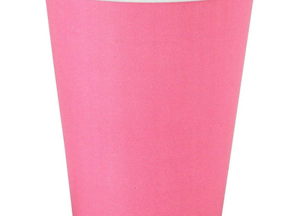 Candy Pink 9oz Cup - SKU:563042B - UPC:073525740133 - Party Expo
