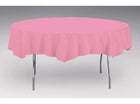 Candy Pink Octagon Round Table Cover - SKU:703042 - UPC:073525812892 - Party Expo