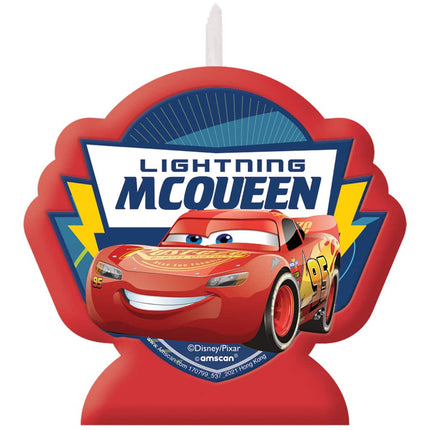 Cars 3 - Birthday Candle - SKU:170799 - UPC:192937312117 - Party Expo