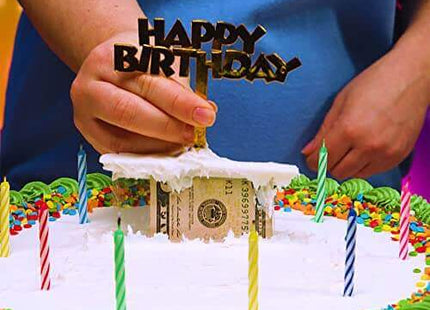 Cash Stash Cake Surprise - SKU:3322C - UPC:641585033221 - Party Expo