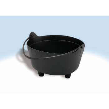 8.5" Mini Cauldron - Black - SKU:61053 - UPC:721773610530 - Party Expo