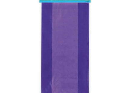 Cello Bag-Purple - SKU:62025 - UPC:011179620258 - Party Expo