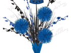 Centerpiece Grad Tinsel Burst - Blue - SKU:111152.105 - UPC:192937316283 - Party Expo