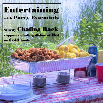 Chafing Dish Party Kit (11pcs) - SKU:N11 - UPC:098382111704 - Party Expo