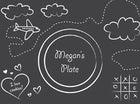 Chalkboard Placemats - SKU:863406 - UPC:039938178390 - Party Expo